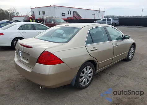 2006 Honda Accord 3.0 Ex из США, поврежденный, VIN 1HGCM66506A017053